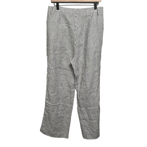 NWT Reformation Stripe Linen Cello Wide Leg Pants - Picture 3 of 10